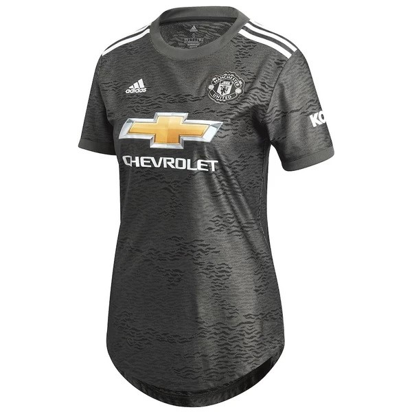 Camiseta Manchester United 2ª Mujer 2020-2021 Negro